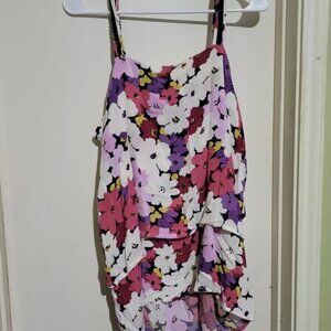 Floral Spaghetti Strap Top